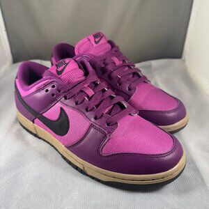 Nike Dunk Low Viotech Purple Black Hot Fuchsia Women's FZ552-500 Size 8 EUC